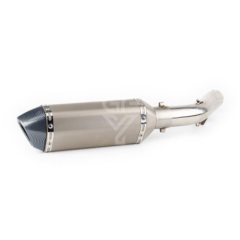 For Honda VFR 800 2014 to 2020 VFR 800 X 2011-2014 VFR800 VFR800X Escape Motorcycle Exhaust Muffler With Mid Link Pipe Slip-on