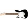 Squier Electric Guitar Mini Laurel Black 370123506 with Soft Case Stratocaster® Left-Handed, Fingerboard,