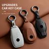 "Full Flip Leather Car Remote Key Case Cover for Mercedes Benz A C E S G Class GLC CLE CLA GLB GLS GLA W177 W205 W213 W222 X167" AX1