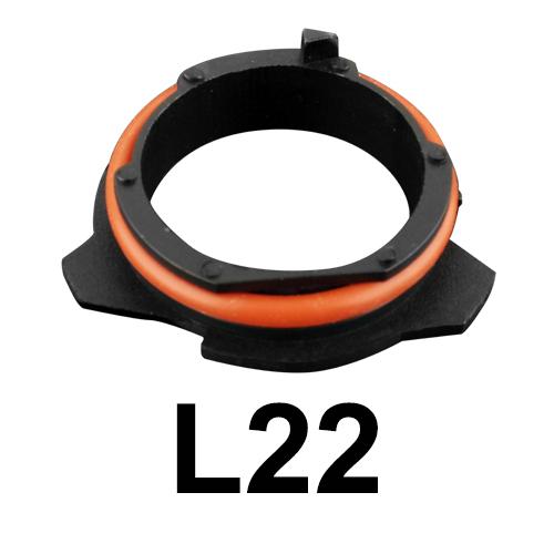 2 шт. H7 светодиодный адаптер для фар H1 H7 цоколь лампы фиксатор зажимы держатель автомобильная розетка база для Ford VW BMW Honda