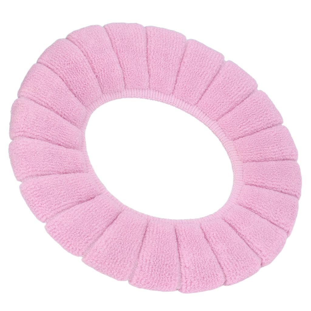 Чехол на сиденье унитаза утолщенный моющийся мягкий материал сохраняет тепло приятный для кожи прочный изысканный цвет