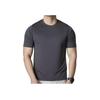 Under Armour Сплошная спортивная повседневная футболка с круглым вырезом, мужские топы, серая 1373732-010