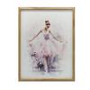 Charming Ballerina Dance Charming Ballerina Dance, 70X100 Cm, Unframed, Premium Canvas On Stretcher