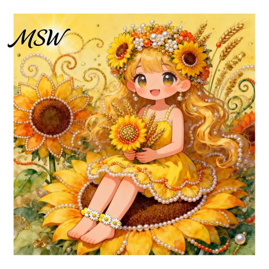 Decorative Gem Painting for Home Luxury Faux Pearl Rhinestone Kit, 25x25cm DIY Resin Art with Animal Kit Floral Patterns, Stress Relief Hobby