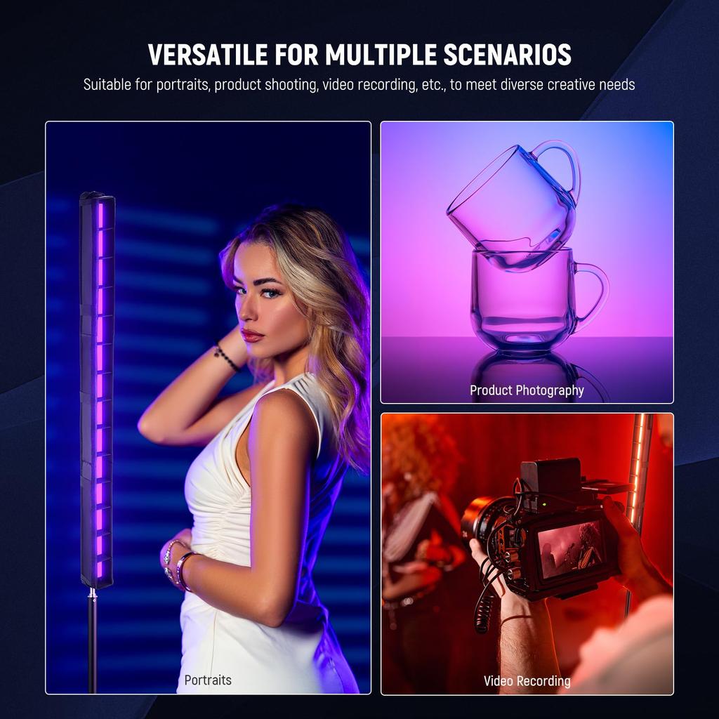 NEEWER Софтбокс-соты для палочного света TL90C для RGB светодиодного палочного света, соты, молния, диффузор для светодиодной ленты для конференций NS11S