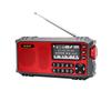 Многофункциональный FM-радио Портативный Bluetooth-динамик со светодиодным дисплеем Поддержка фонарика U-диск TF-карта AUX Дисплей времени Тексты песен