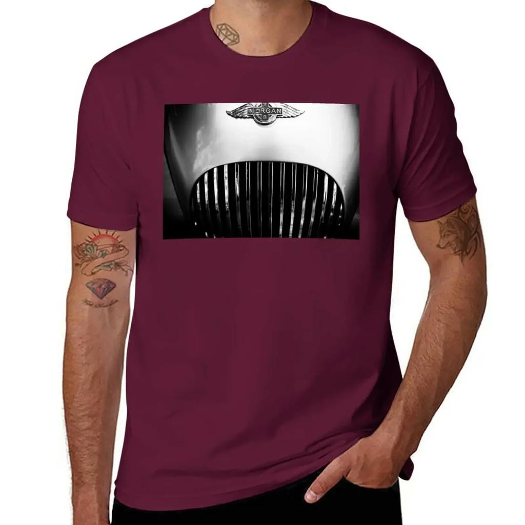 Morgan vintage collection car T-Shirt new edition tops heavyweights tshirts for men