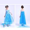 Princess Princess Kids 100cm [MANAMANA] Children's Dress, Dress, Dress, Tiara, Stick, Gloves, 4-Piece Costume, Blue, Girls, 100,