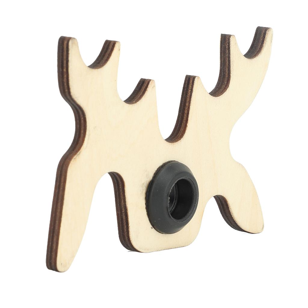 Billiard Cue Stick Bridge Portable Wood Slip On Moosehead Billiard Cue Bridge Head for Pool Table Pool Game