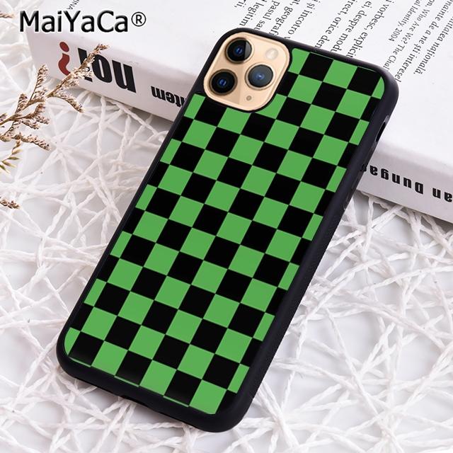 Клетчатый Чехол для Телефона в Шахматную Клетку Для iPhone 17 Air 16 15 14 plus 12 13 pro max Защитная Крышка coque