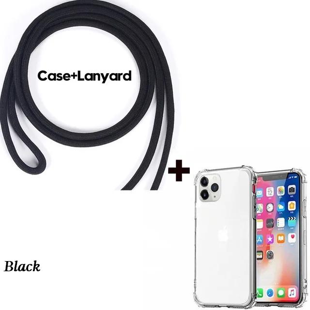 Чехол-шнурок через плечо для Samsung Galaxy A01 A72 A73 A12 A31 A41 A51 A71 A10 A40 A50 A70 A21S Ремешок-шнурок Чехол