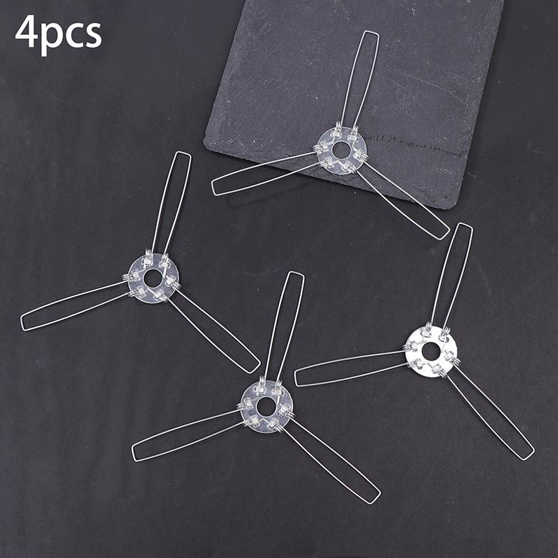 4 шт. 2-вилки 3-вилки оцинкованный фиксирующий пружинный зажим пружинная пряжка для фиксации абажура шрапнель своими руками для подвесных ламп фонари