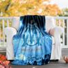 Marseille printed blanket—lightweight,soft,warm;versatile blanket all seasons—perfect as &air-conditioning throw,nap blanket