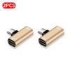 2/1PCS USB C Splitter Type C Male To Dual Type C Female Adapter 2IN1 Headphone Charger Converter for Phone Headphone TypeC Port 3