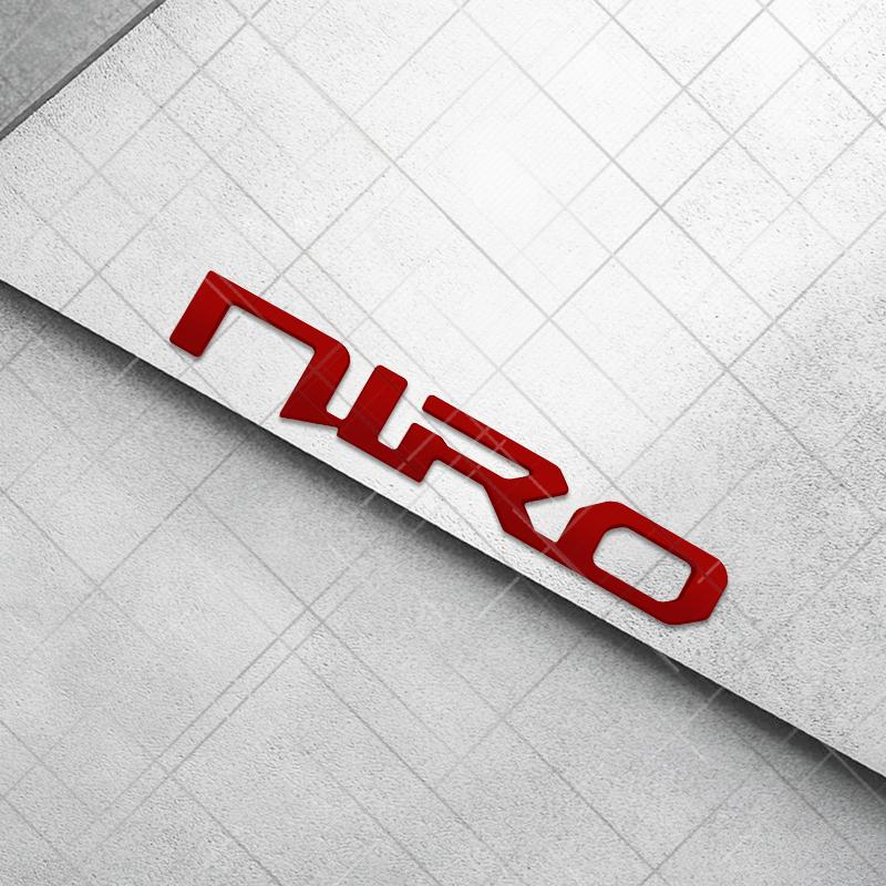 BBDM3 Metal 3D For KIA NIRO EV5 EV6 Logo GT Line Electric Vehicle Hybrid Car Styling Rear Trunk Letter Emblem Sticker Auto Accessories