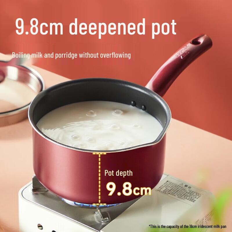 Chui Da Huang Non-Stick 20cm Milk Pot