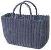 Murataya Vinyl P.P. Jumbo Basket Bag, Grape, Approx. 44 X 16 X 32cm (Approx. 48cm To Handle), 9766