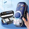 Пенал большой емкости, детский пенал с кодовым замком, многофункциональный мультяшный 3D пенал для учеников начальной школы