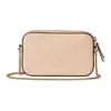Gucci GG Embossed Leather Chain Crossbody Bag Beige Daily Party Shopping 781554-AAC1Q-5701