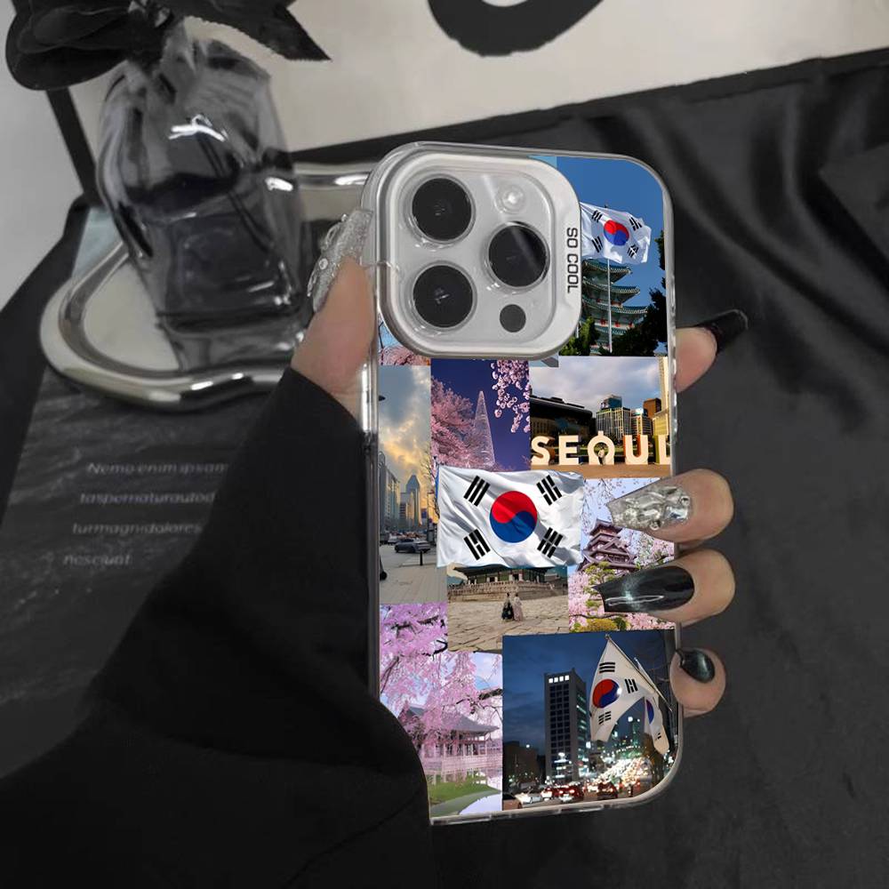 Corse Corsica Phone Case For iPhone 16,15,14,13,12,11,Pro,XS,Max,Plus,Mini,SE White Candy Matte Shockproof Cover