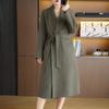100% Wool Women Coat MODERN NEW SAGA Autumn Wool Long Coat Handmade Pea Coat Winter Warm Wool Long Jacket Overcoat