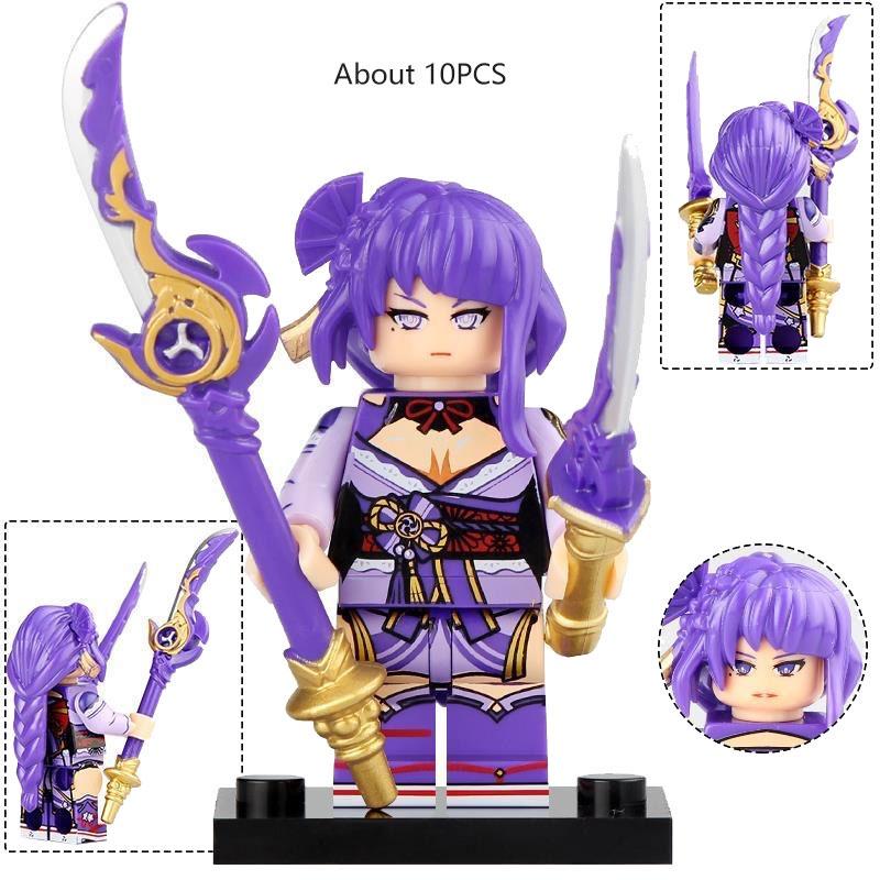 Оригинальная фигурка Genshin Impact, игрушка-конструктор для детей