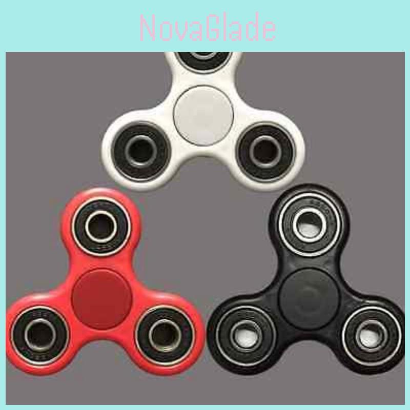 Durable Brass Tri Fidget Hand Spinner With Vibrant Colors For Adhd And Anxiety Relief