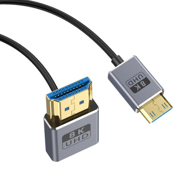 30/60/120 см Тонкий HDTV 2.1 Видеокабель Шнур 8K@60Hz Маленький к HDTV Коаксиальный провод Широкая совместимость