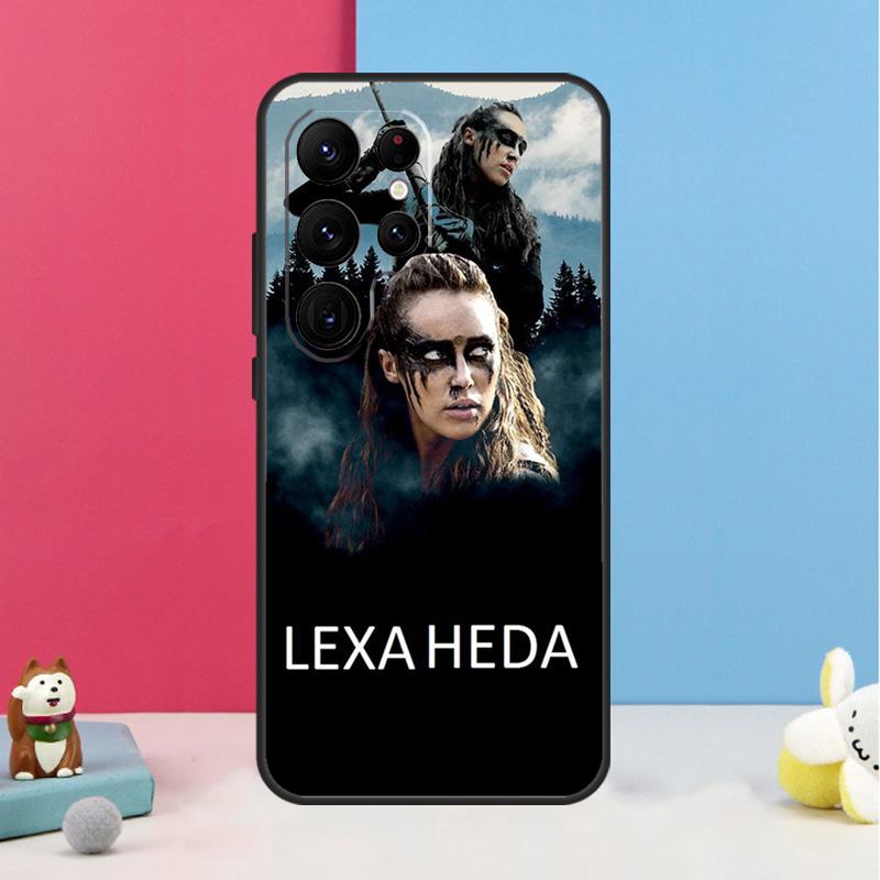 Чехол Heda Lexa из сериала 100 для Samsung Galaxy S26 S23 Ultra S20 S21 S22 S24 S25 Plus S10 S25 FE Задняя крышка