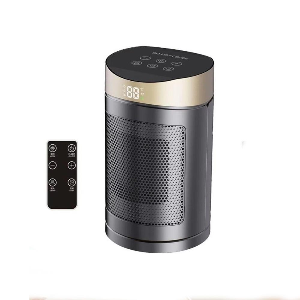 Fast Heating Hot Air Heater LED Display Warm Air Heater Energy-saving Electric Heater Office Use