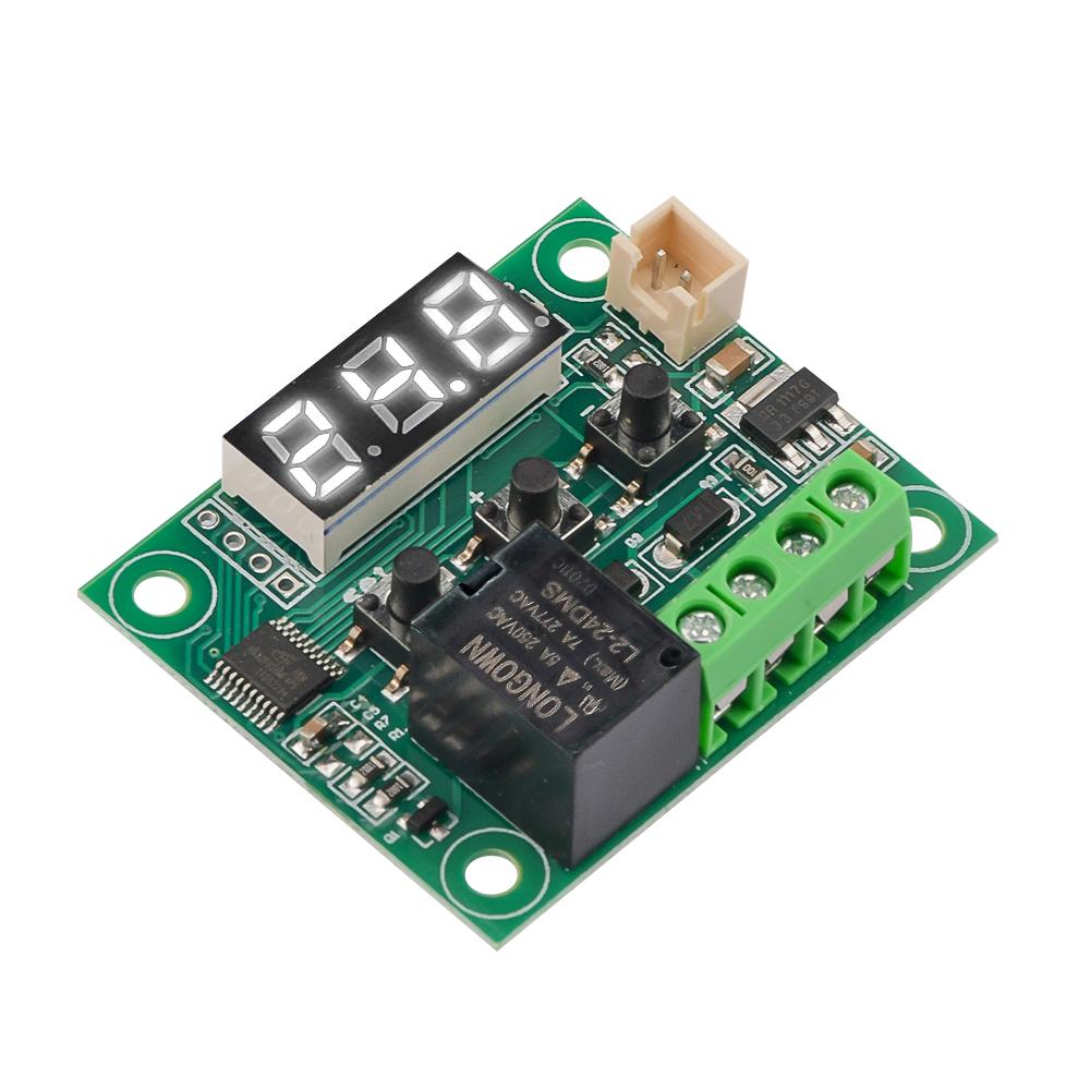 W1209 DC 24V NTC Нагрев Охлаждение Цифровой Термостат Регулятор Температуры Светодиодный Миниатюрный Термостат Переключатель Контроля Температуры Панель