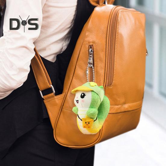 Мягкая игрушка-подвеска в виде змеи, брелок, симпатичная мягкая игрушка в виде змеи, талисман 2025 года, кукла-талисман для весеннего фестиваля, декор стола, подарок