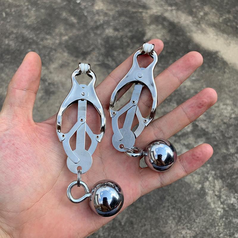 БДСМ тяжелые шарики, аксессуары, зажимы для половых губ, зажимы для сосков, сексуальные стимулирующие флирт, сексуальное возбуждение, секс-игрушки для женщин, пар