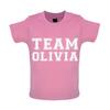 Olivia Team - Детская футболка / боди для мальчиков и девочек, унисекс - Текст 'Певец Родриго Фан-тур'