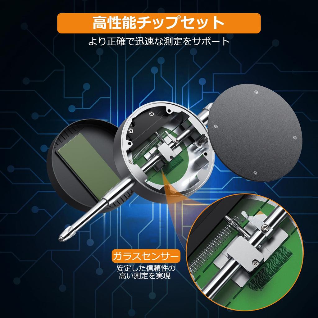 Neoteck Циферблатный манометр высокой гарантии, Прецизионный, 18 месяцев (Точность 0,01, Диапазон 25,4, Черный)