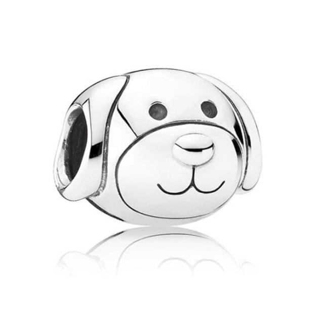 Серебряный кулон «Счастливый кот, собака, коготь, Корона, Сова, любовь», подходит для маленьких ювелирных браслетов, женские оригинальные украшения из бисера