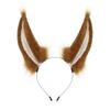 Handmade plush simulated rabbit ears comic show cosplay performance animal ear headband headdress props