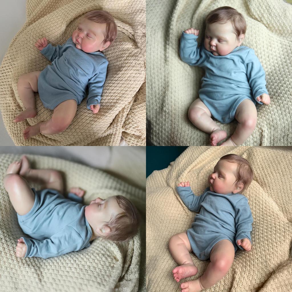 Силиконовая кукла с расписанной вручную 3D кожей для коллекционеров и в подарок