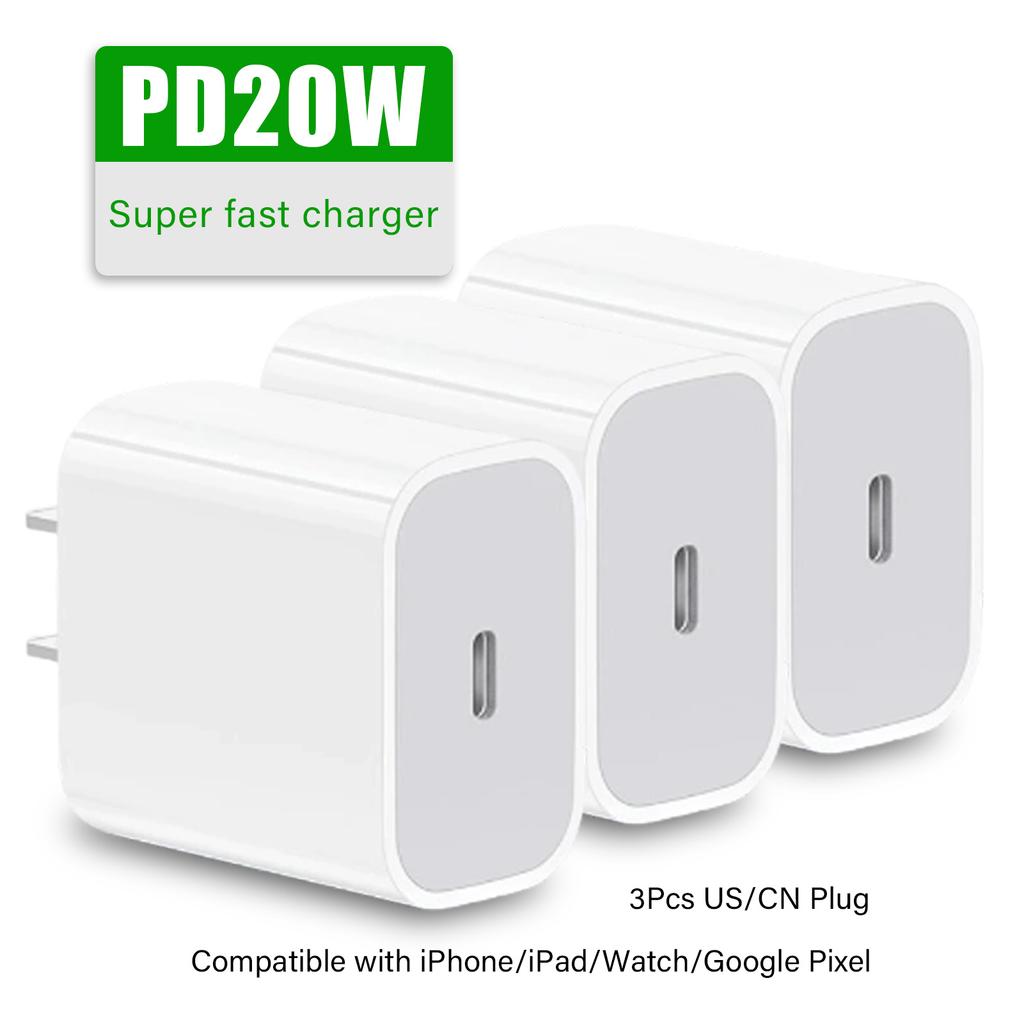 20 Вт зарядное устройство Type-C для iPhone 16 15 pro plus max usb C зарядное устройство для apple watch адаптер PD20W для ipad зарядное устройство быстрая зарядка us plug
