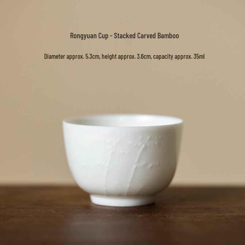 Sitaozhai Aroma Tea Tasting Cup - Single Ceramic Tea Ceremony Cup for Personal Use