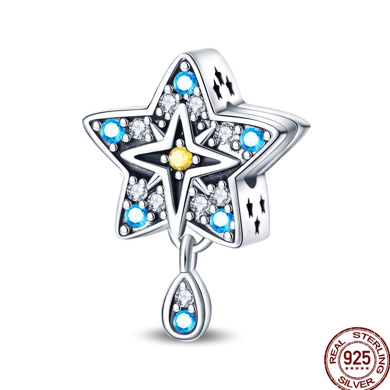 Copper Cross Bible Dove Holy Blessing Demon Eye Shiny Charm Bead Fit Pan Original Bracelet Diy Exquisite