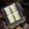 Solar Work Light Outdoor Flood Light IPX4 Waterproof Emergency Worklight Mobile Power Bank for Construction Site Garage Workshop