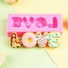 1pc "LOVE" Letter Donut-Shaped Silicone Mold for Chocolate, Fondant & Candy - 3D Baking Molds for DIY Cake Decorating,