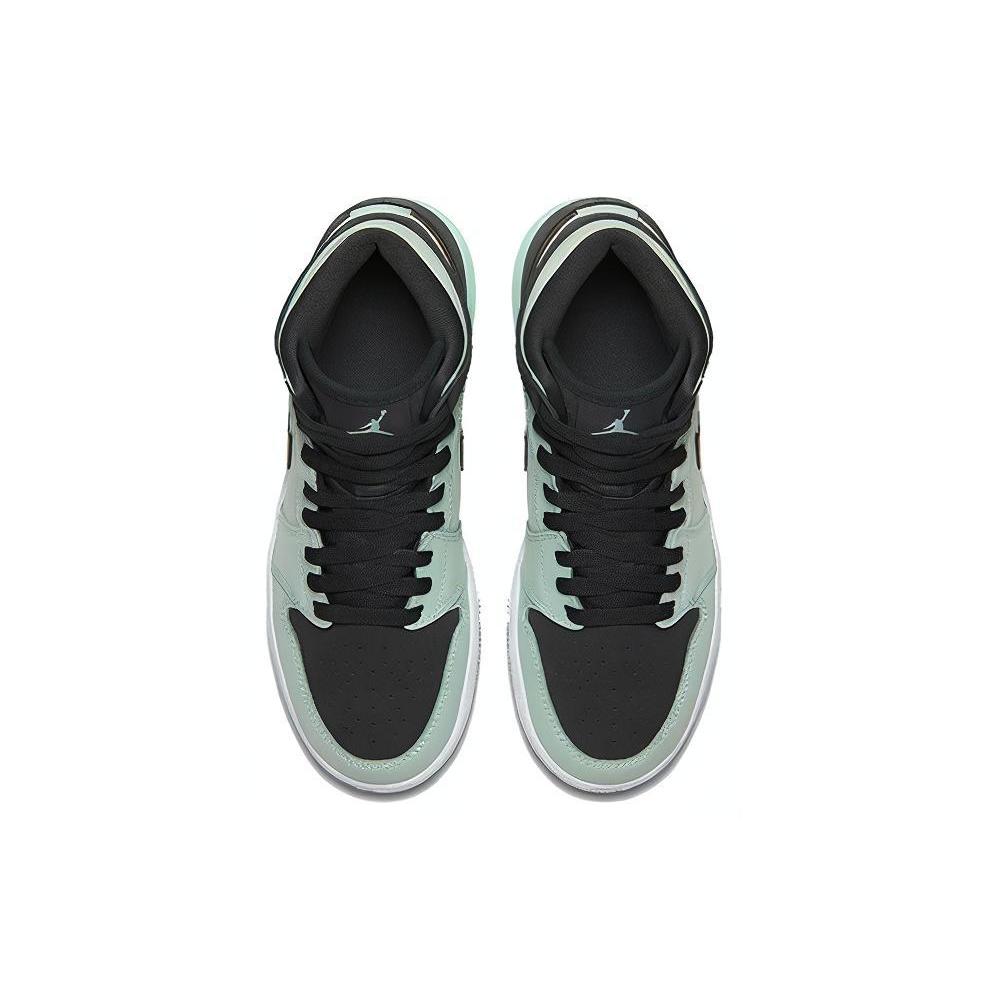 Jordan 1 Retro High GS Mint Foam Anthracite Metallic Gold 332148-300
