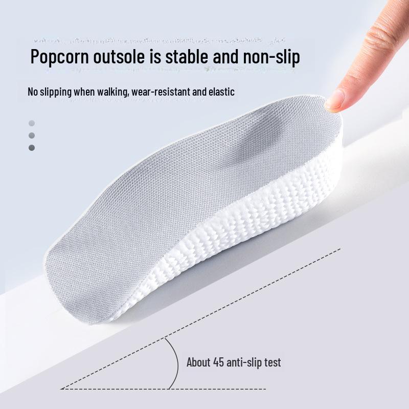 Семислойные стельки для увеличения роста: Невидимая, амортизирующая полустелька для мужчин и женщин, идеально подходит для осенне-зимних ботинок Мартин