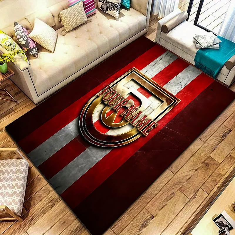 Ssv Jahn Regensburg Custom Name Carpet Rug For Living Room Bedroom Home Sofa Decoration Kids Play Nonslip Floor Mat