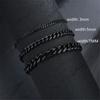 Gifts 3/5/7mm Fashion Men's Classic Cuban Wide Chain Men's Bracelet