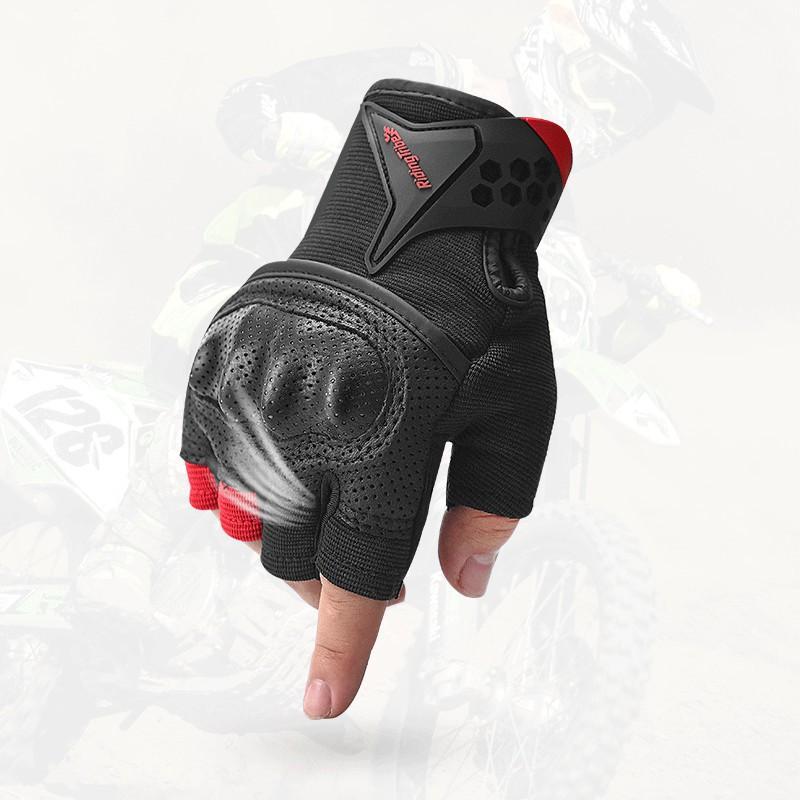 Motorcycle Gloves Men Women Carbon Fiber Full Finger Riding Protective Gear Summer Breathable Cycling Safety