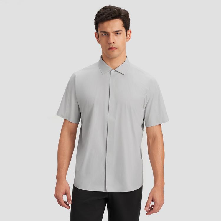DESCENTE DUALIS Shirts Men's Lapel Moderate Other D4331DWS82