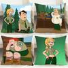 Популярная наволочка B-BBrickleberry Удобная двусторонняя наволочка Идеально подходит для автомобиля, дивана, спальни и многого другого